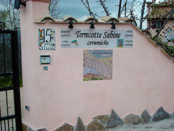 Terreccote sabine esterno